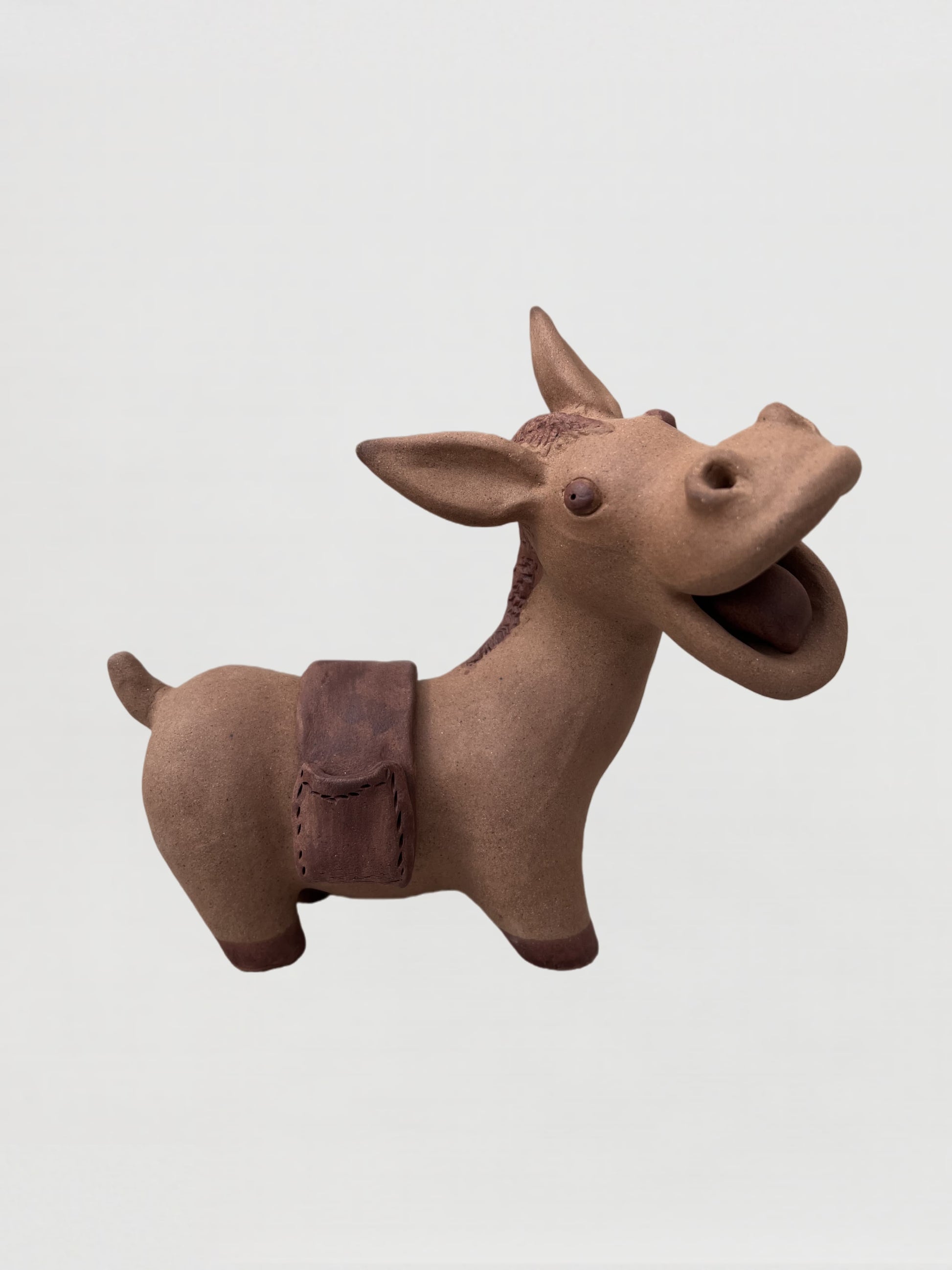 Handmade clay figurine – 負囊小驢