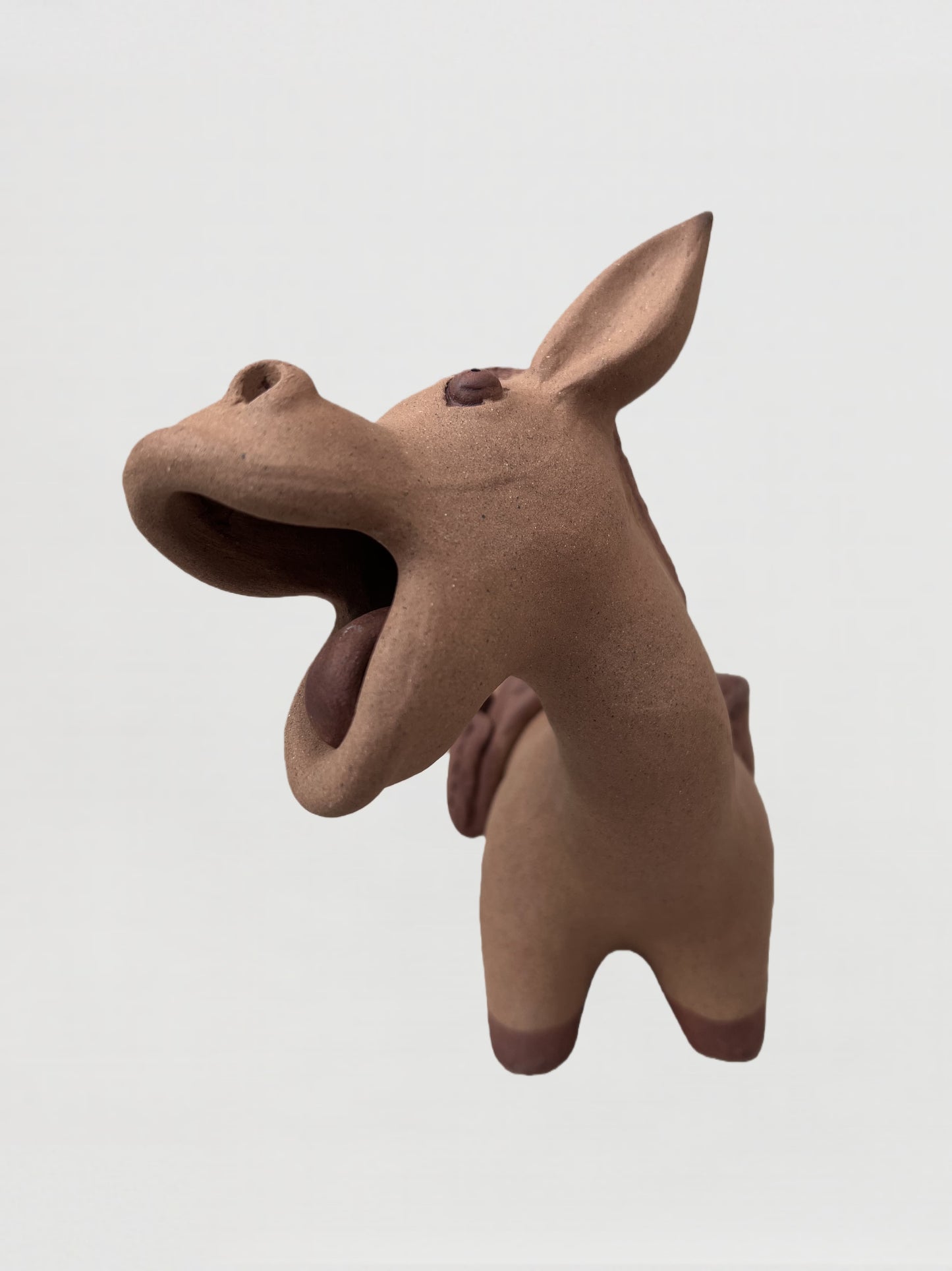 Handmade clay figurine – 負囊小驢