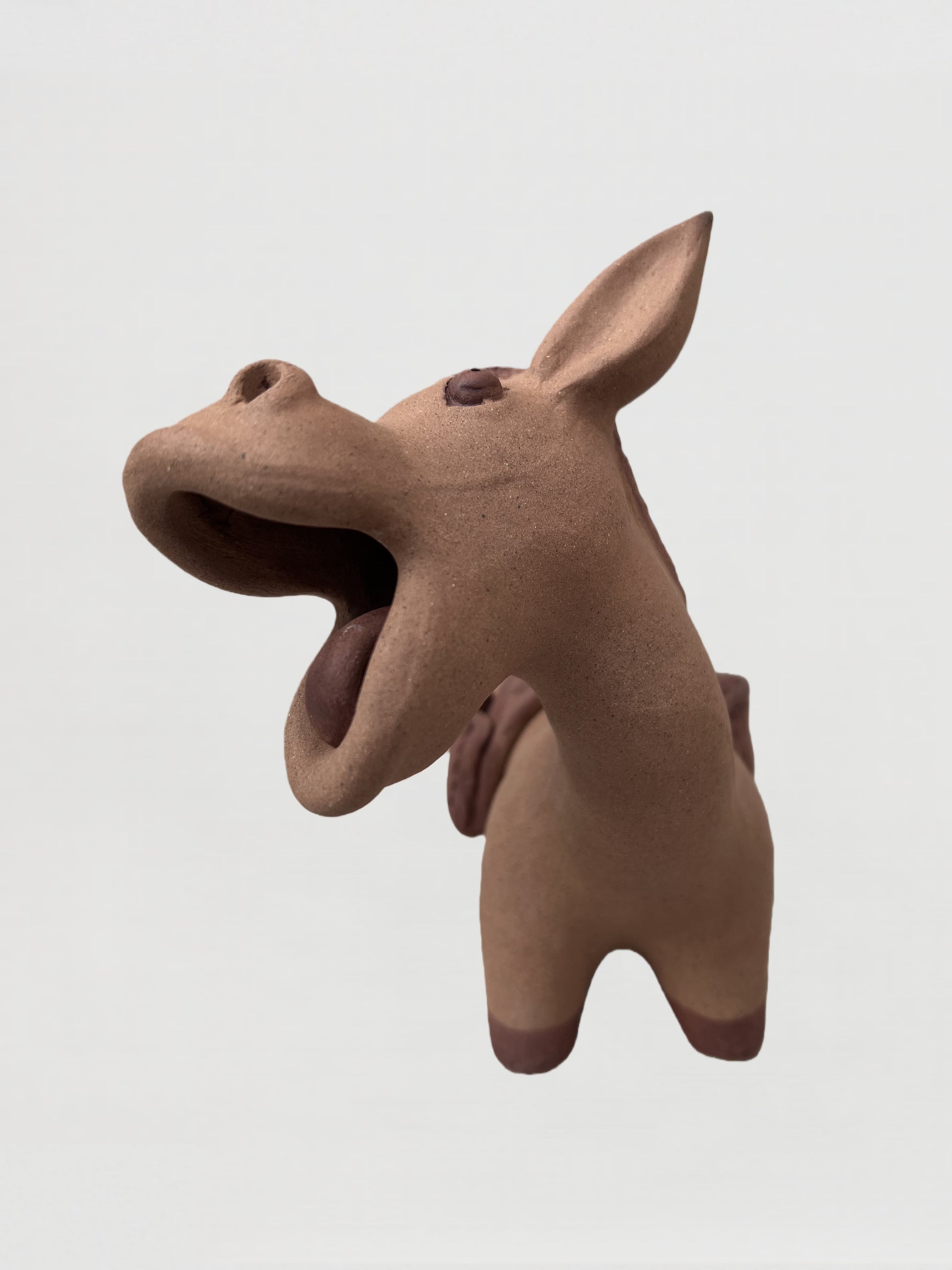 Handmade clay figurine – 負囊小驢
