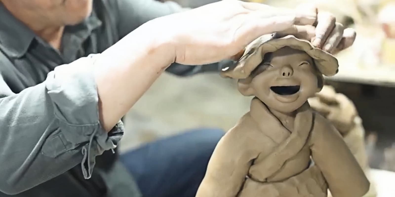泥言 Clay Tales｜作家による手作り陶土人形