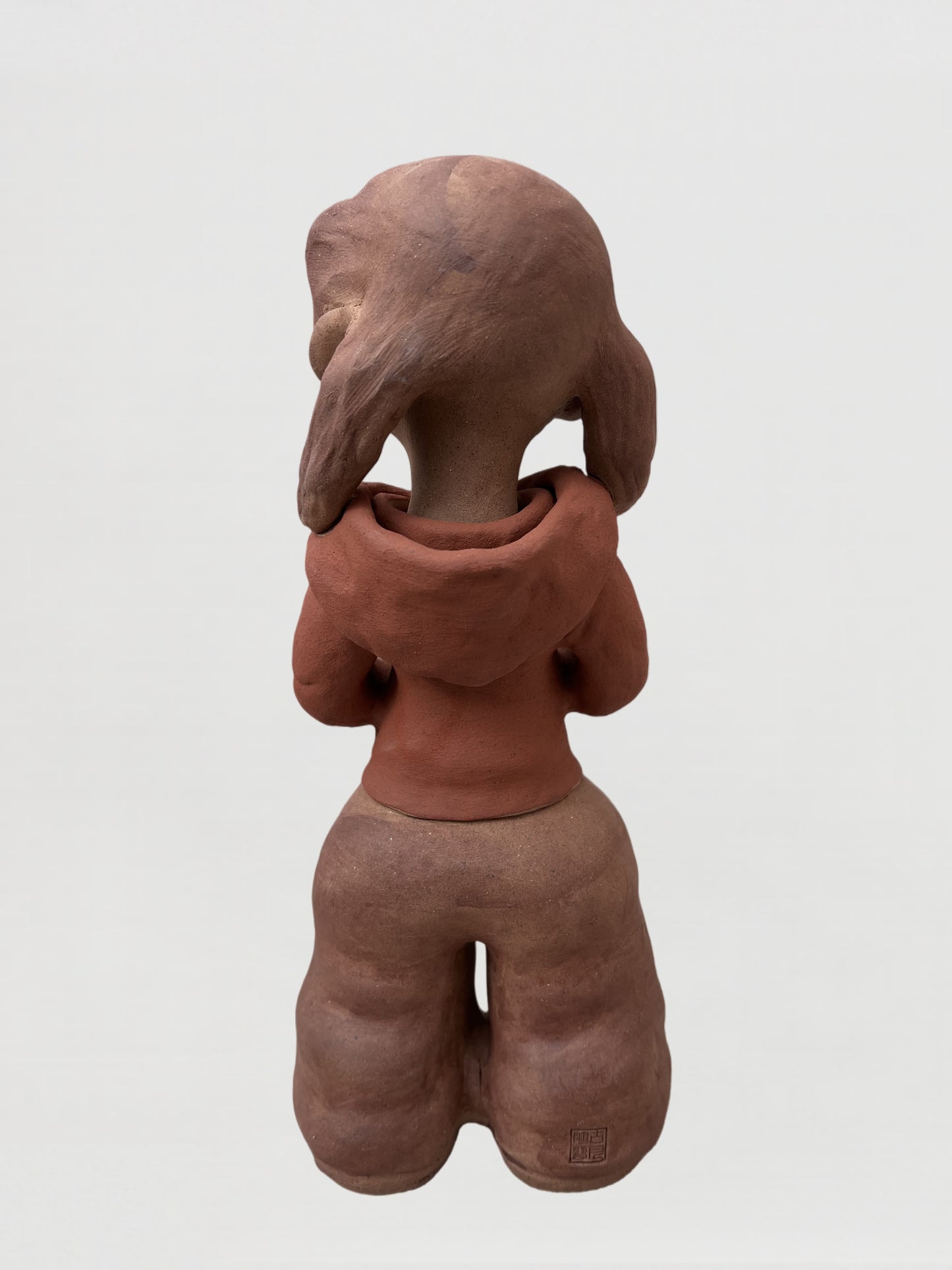 Handmade clay figurine – 微笑女孩