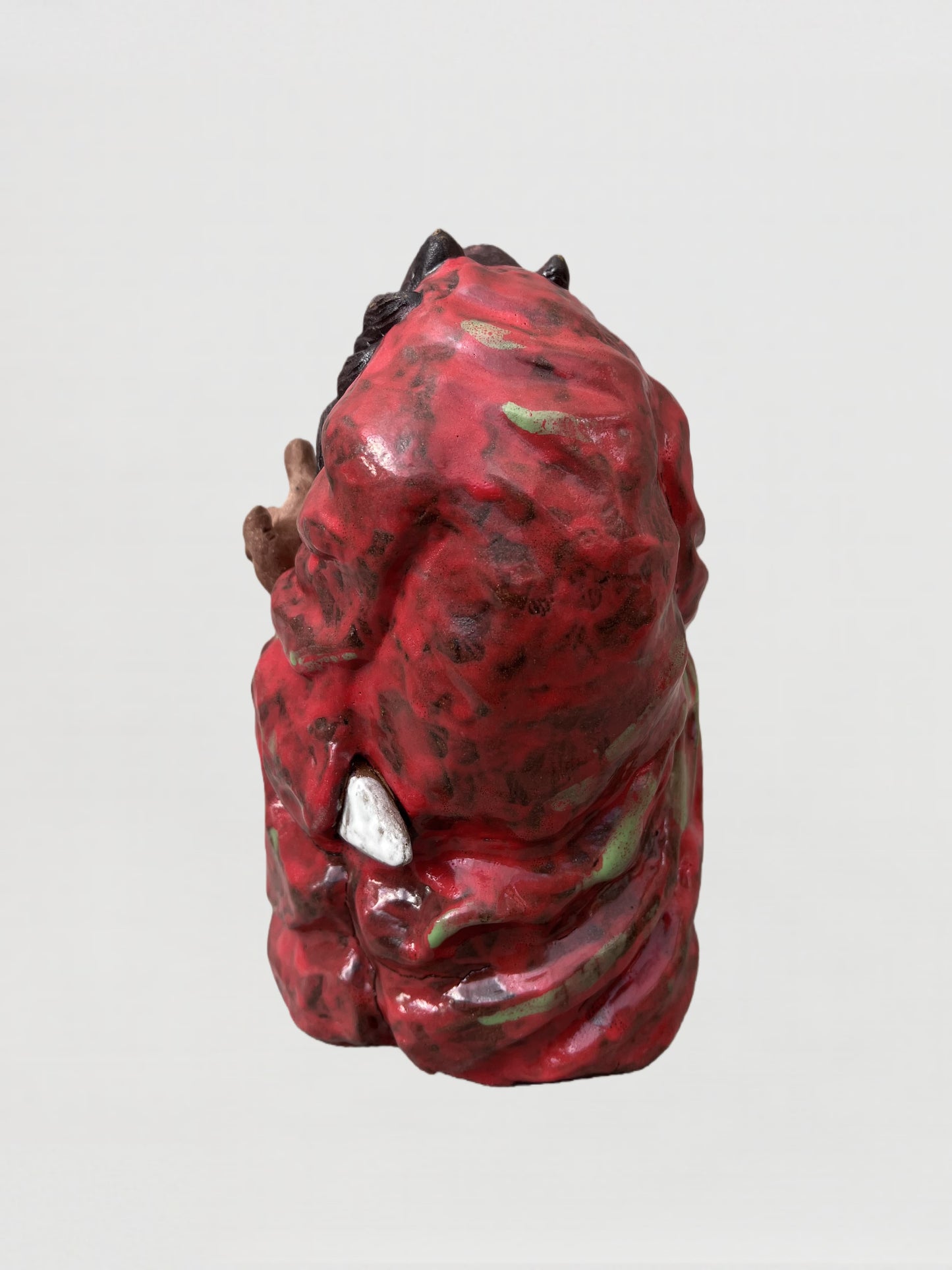 Handmade clay figurine – 紅衣鍾馗