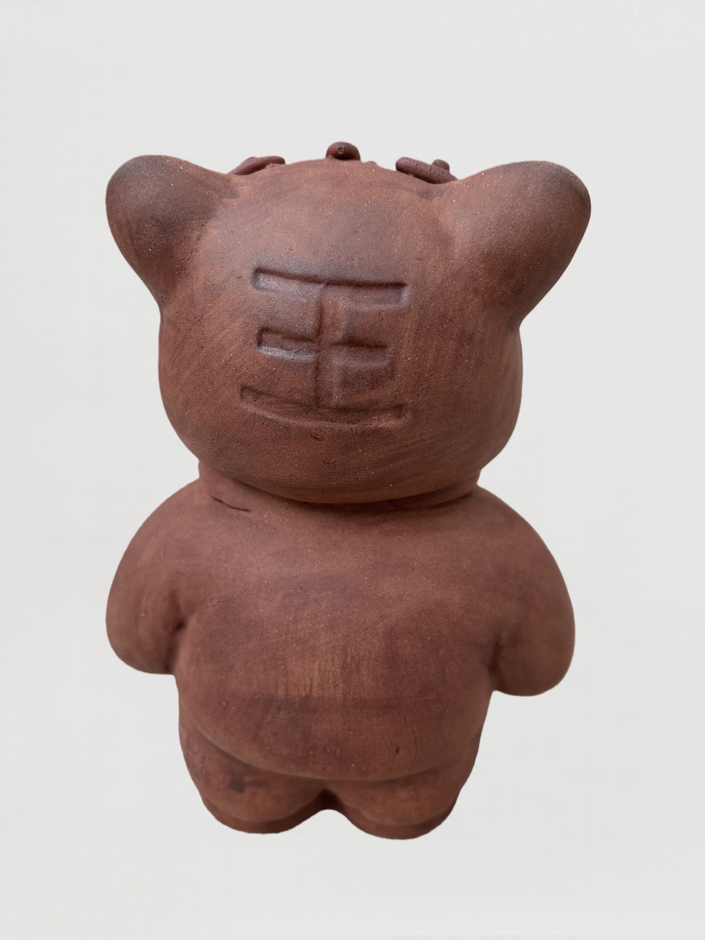 Handmade clay figurine – 虎帽歌童