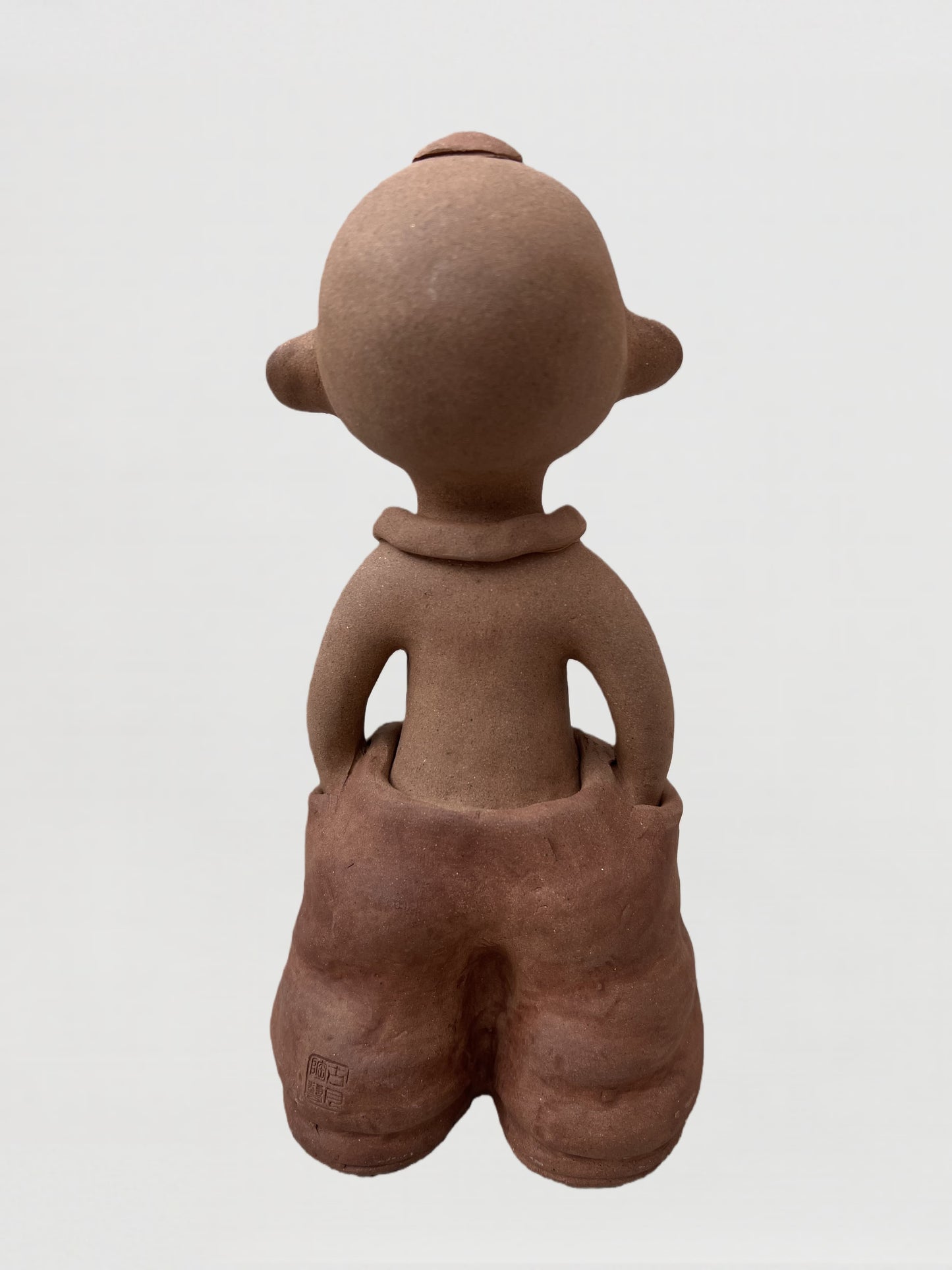 Handmade clay figurine – 肚兜童趣