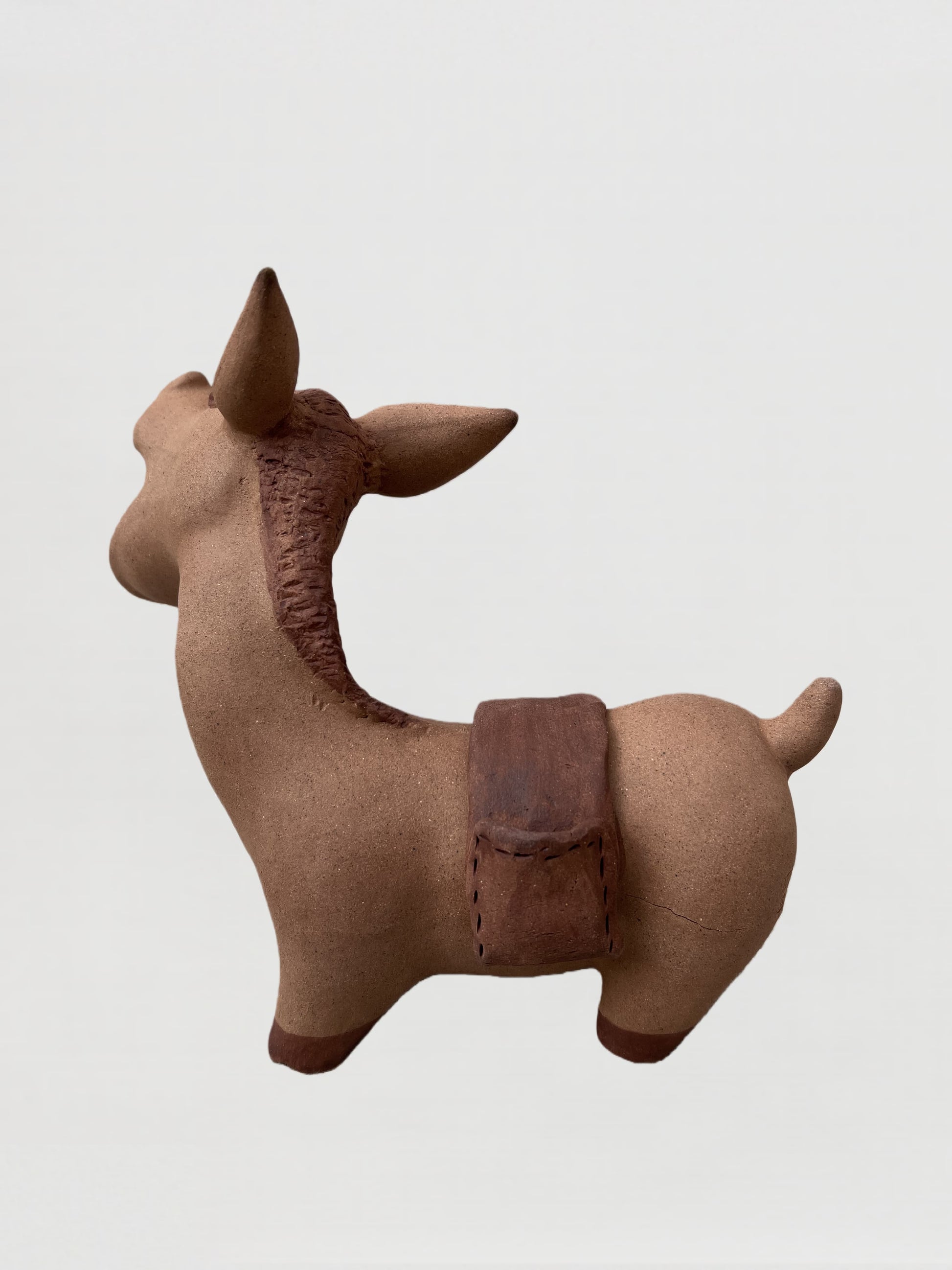 Handmade clay figurine – 負囊小驢