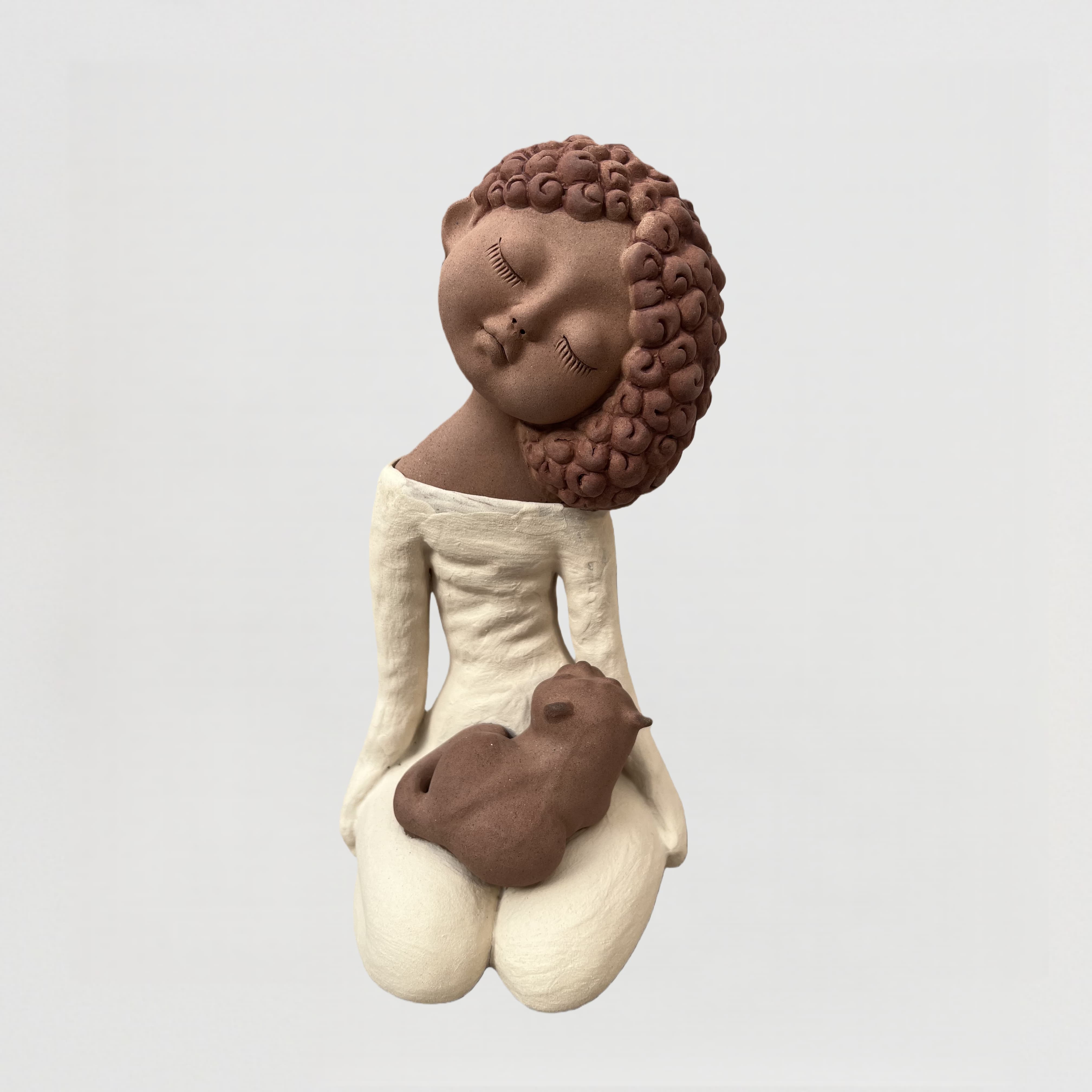 泥言 Clay Tales｜作家による手作り陶土人形