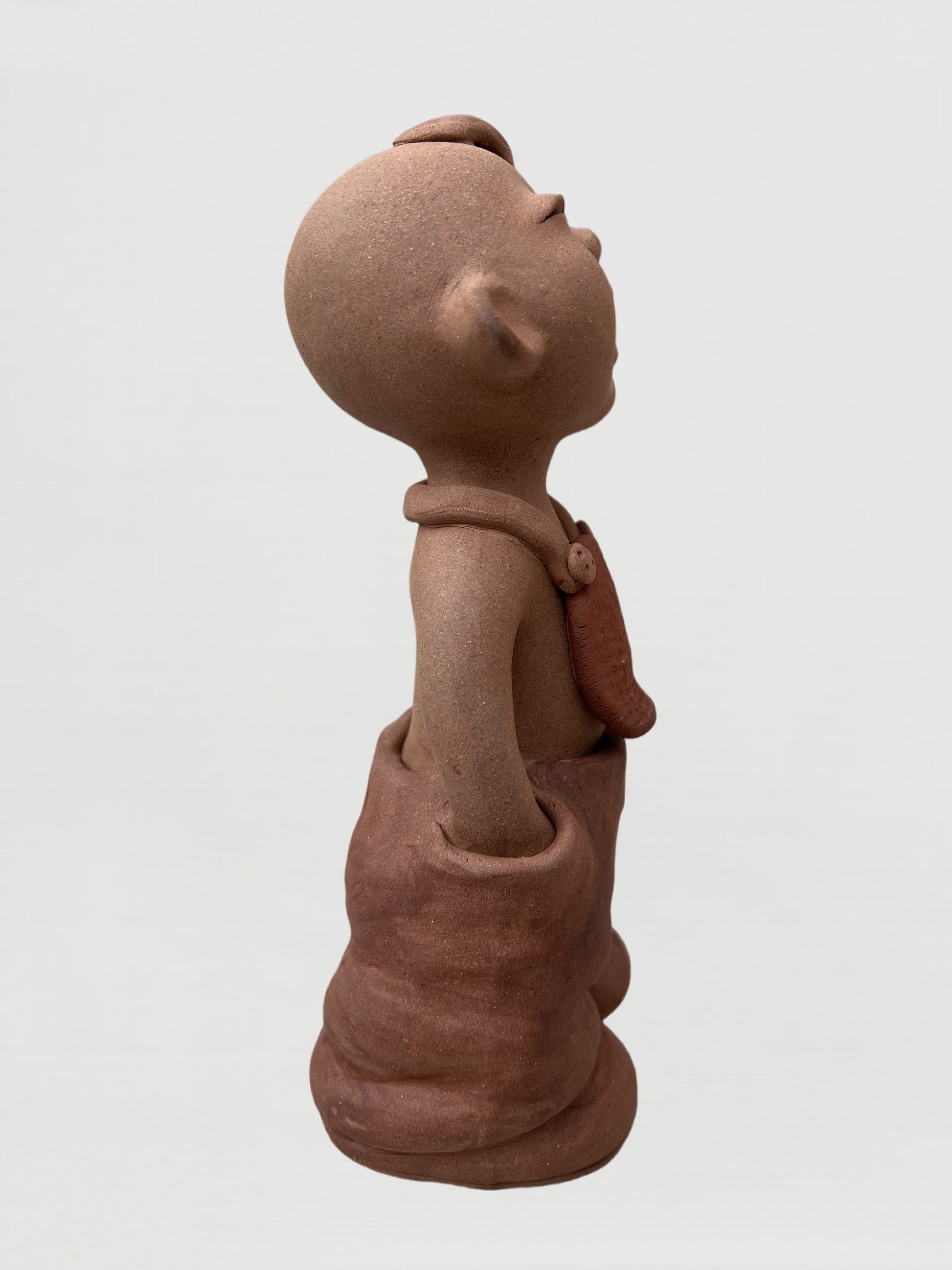 Handmade clay figurine – 肚兜童趣