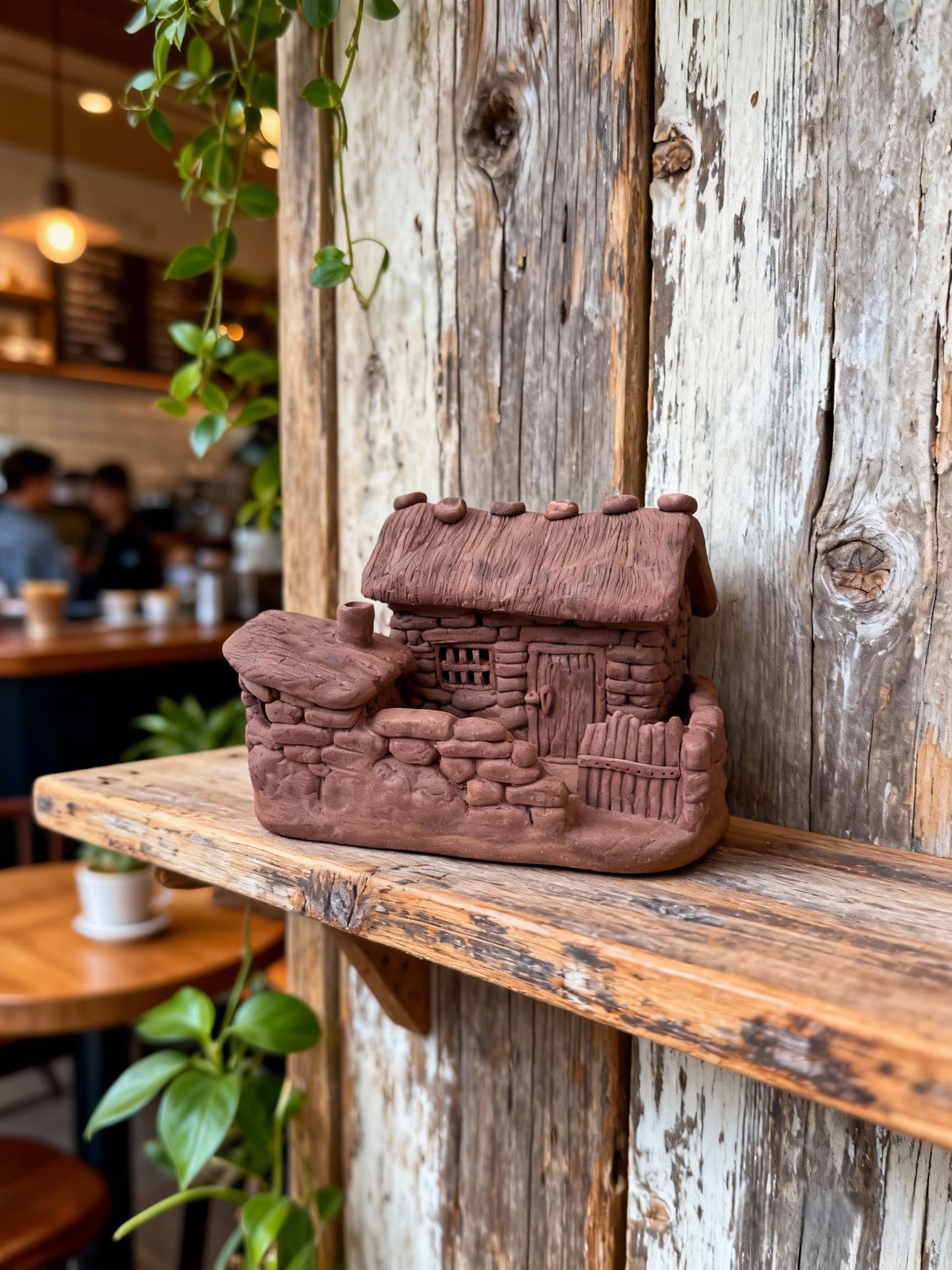 Handmade clay figurine – 土坯老屋