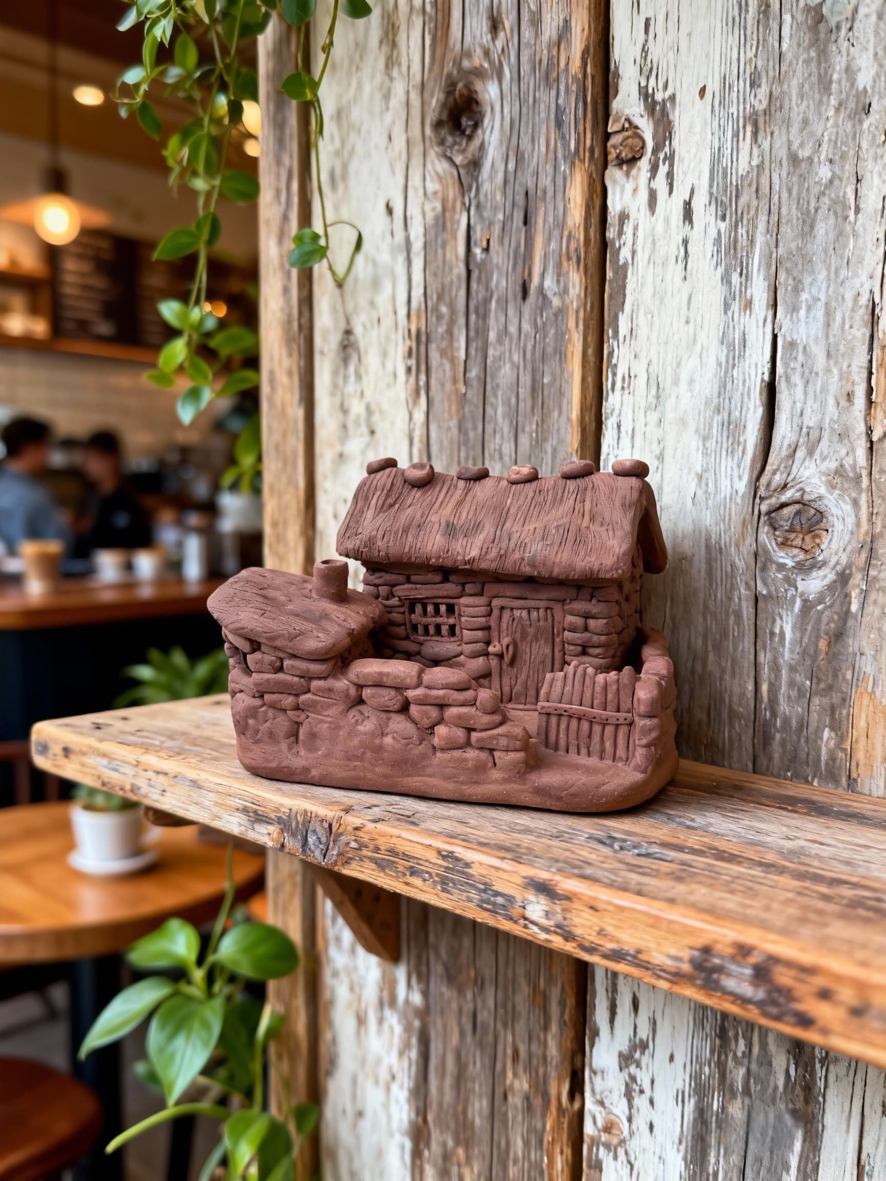 Handmade clay figurine – 土坯老屋