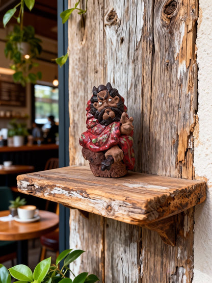 Handmade clay figurine – 紅衣鍾馗